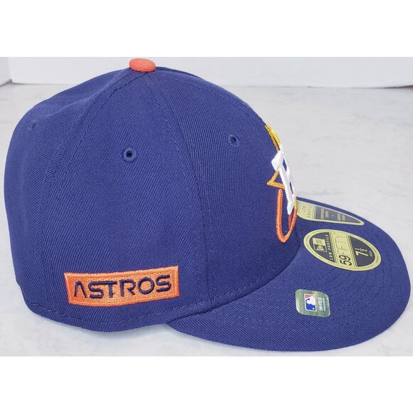 NWT New Era City Connect 59FIFTY Houston Astros Fitted Baseball Cap Size 7 1/2 - Picture 2 of 9
